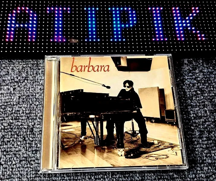 Barbara  - Album Studio 1996 - CD Chanson Française Rare Philips 🎹